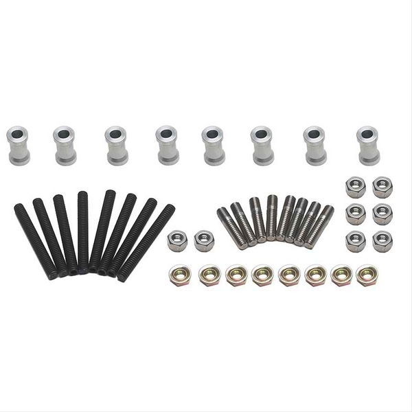 Hardware for valve cover adapters, small block Chevrolet, kit